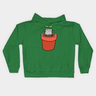 Cat Planter Kids Hoodie